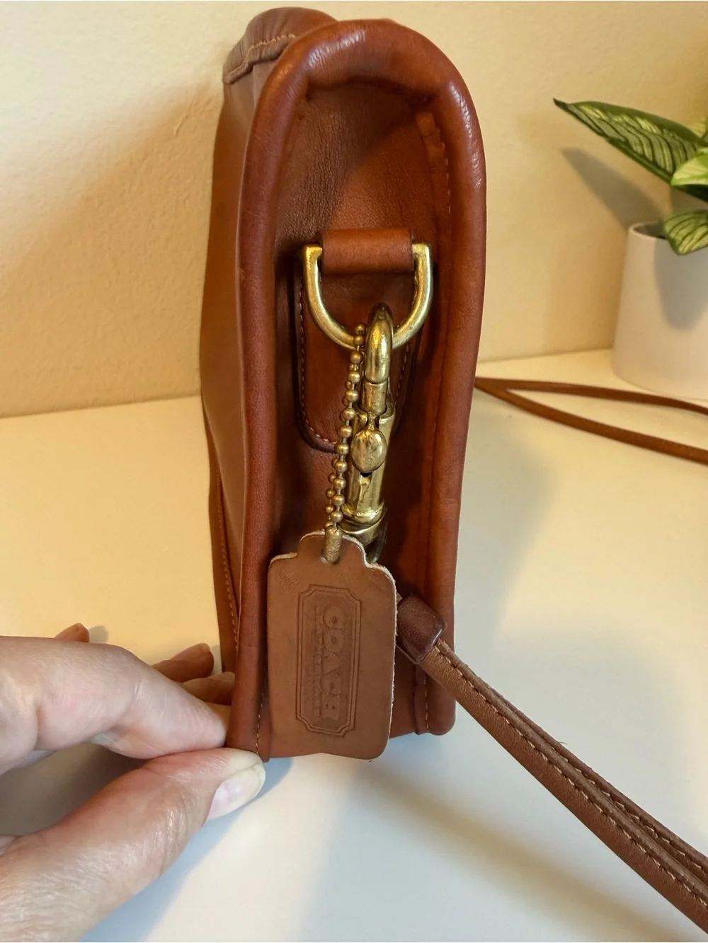 Vintage Coach Basic Bag Style 9455 British Tan